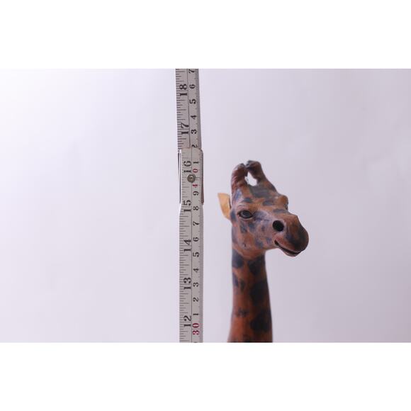 Giraffe, Elephant, Figurines, Leather, Animals, Wild Life, ~ 251013-WH 1374 - Picture 4 of 5